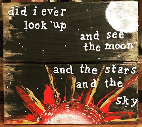 The Great Comet of 1812 Lyric Sign Josh Groban Broadway Art Broadway Artwork Musical Theater Wooden Signs Wall Decor Wall Art Original Painting