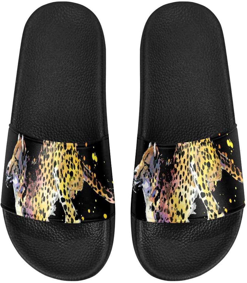 Amazon.com | INTERESTPRINT Women's Indoor Lightweight Shower Pool Slippers US6-US12 | Slippers