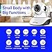 LEFTEK Security Camera Smart Home Guard 720P WIFI Home Security CCTV Surveillance Camera P2P Infrared Night Vision Two Way Audio Motion Detection And more