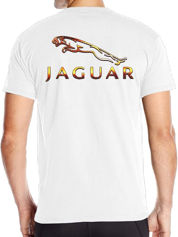 Jaguar Men's T Shirt Only Back Print Small White Amazon.ca Clothing