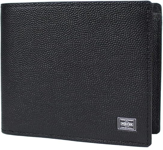 Amazon ポーター 二つ折り財布 ミニ財布 ポーターエイブル メンズ 10 ブラック 財布