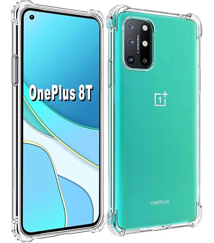 Amazon.com: Osophter for Oneplus 8T & 9R Case - Clear Transparent