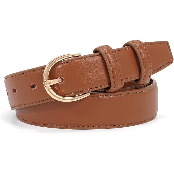 4581 Classic Leather Dress Belts For Women, Soft Pu Ladies WHIPPY Women main image 2