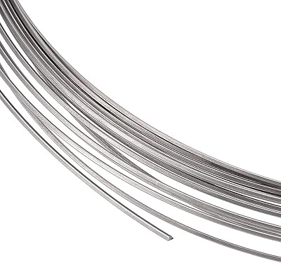 BENECREAT 20 Gauge 316 Stainless Steel Wire 10M Craft Jewelry Making Bendable