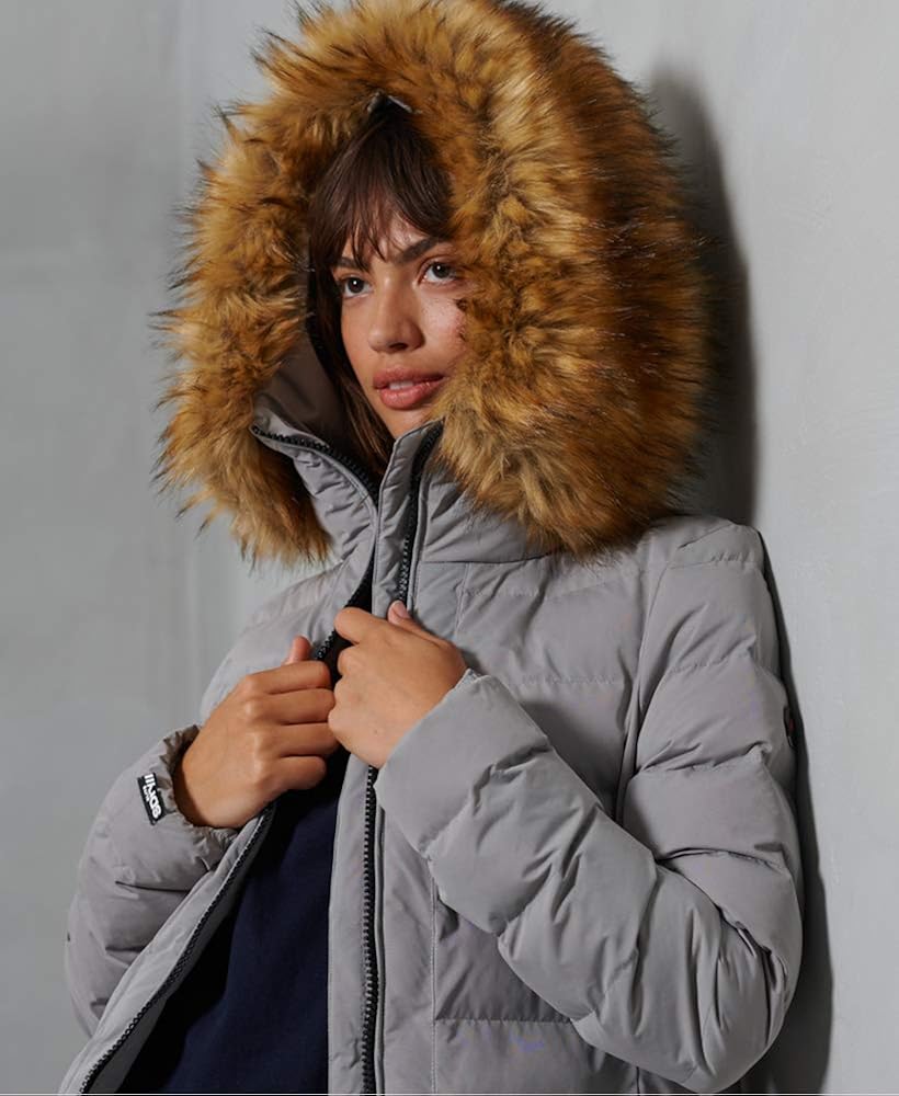 superdry long puffer jacket