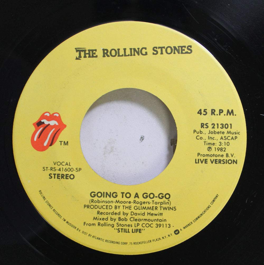 The Rolling Stones The Rolling Stones 45 Rpm Going To A Go Go Beast Of Burden Amazon Com Music