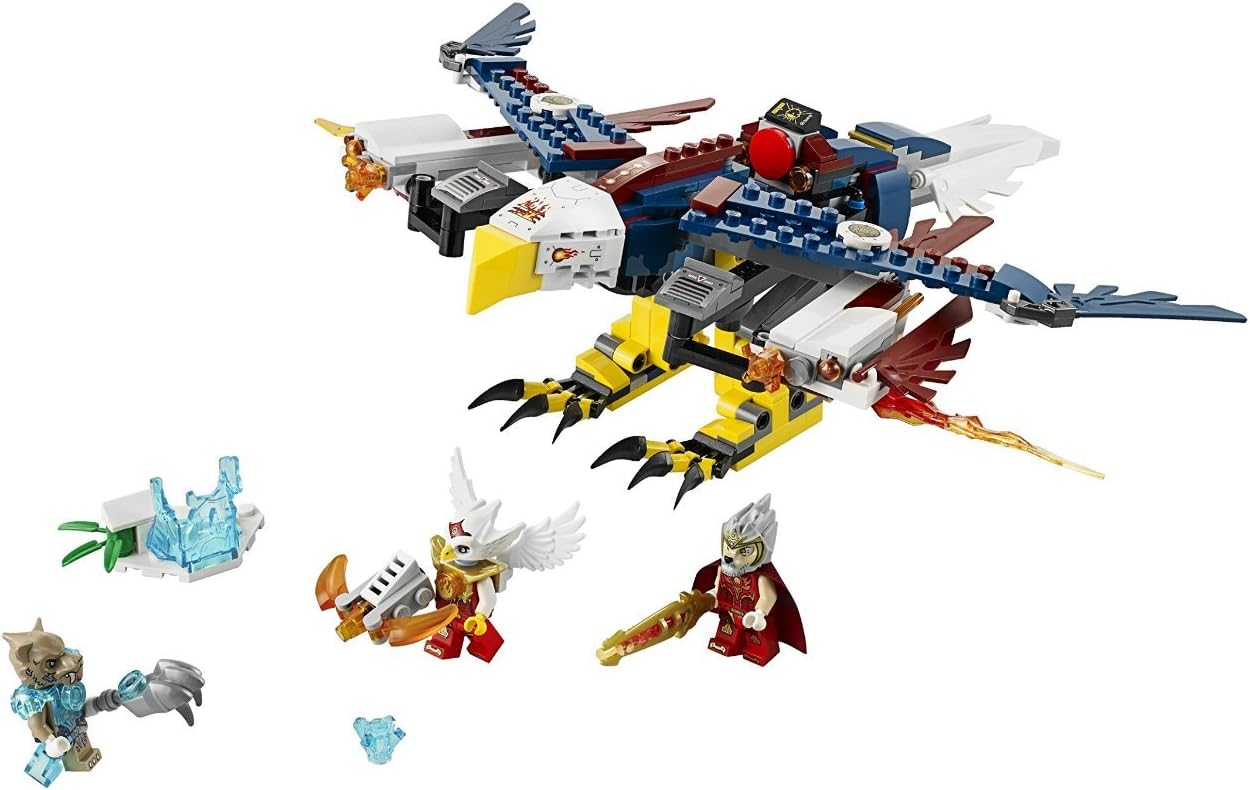 Lego Chima Fire Eagle Flyer 70142 Eris Legends Set Building Toy 330 Pcs NEW.