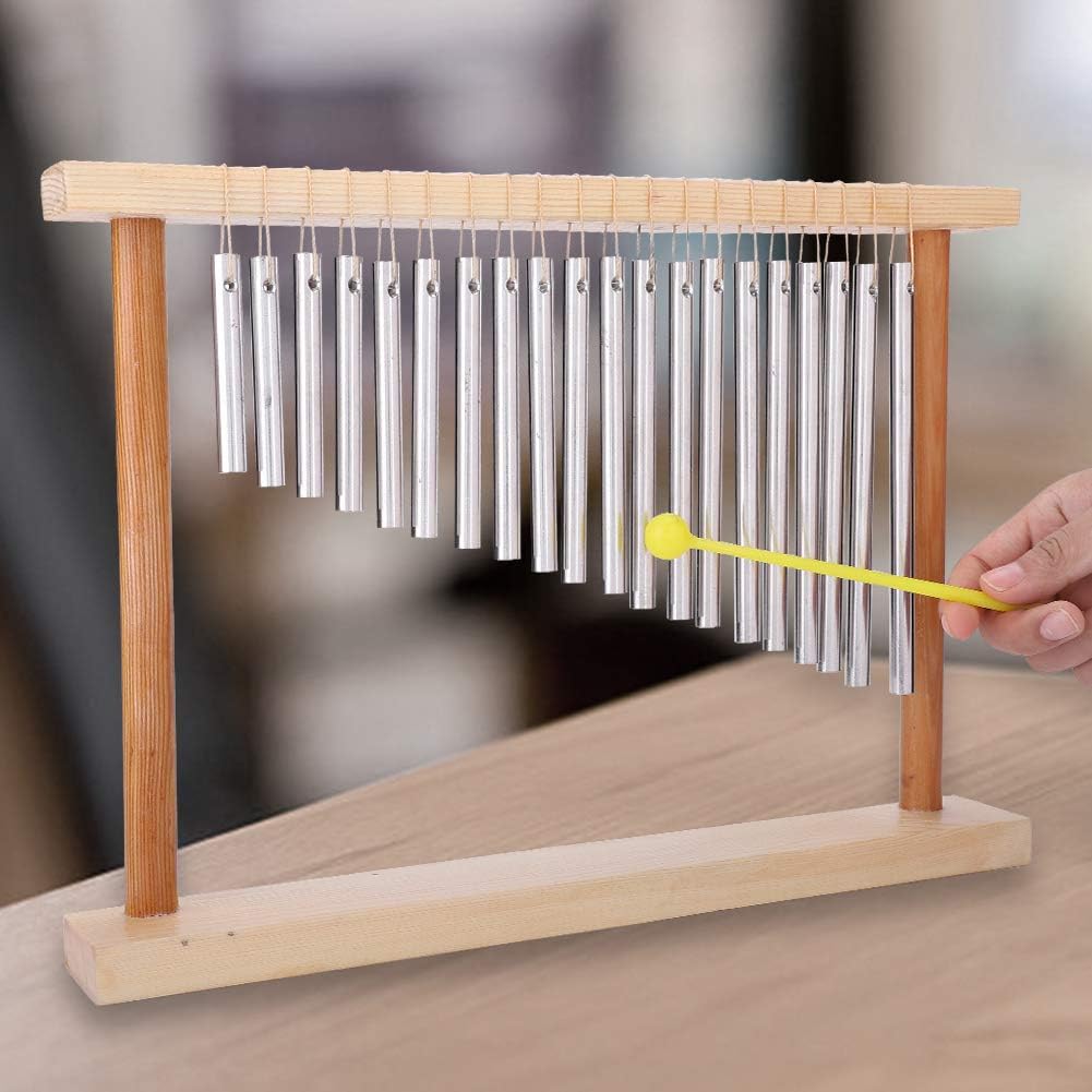 Bar Chimes Bar Chimes,20Tone Table Top Bar Chime Windbell Percussion