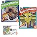 MindWare Mystery Mosaics Set of 2: Books 5&6 with Numbered Colored Pencils