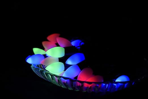 Buy Lexton Dl 08 5m Bulb Shape Crystal Led Light Multicolour Online At Low Prices In India Amazon In