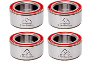 ROCKY MOUNTAIN BEARINGS Replacement Wheel Bearings for Polaris Ranger 800 4x4 6x6 XP EFI Crew Diesel 2010 2011 2012 2013 2014 2015 2016 2017 2018 Includes Front and Rear