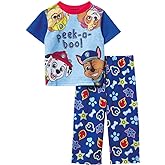 Nickelodeon boys Paw Patrol | Baby Shark 2-piece Loose-fit Pajama Set, Soft & Cute for Kids