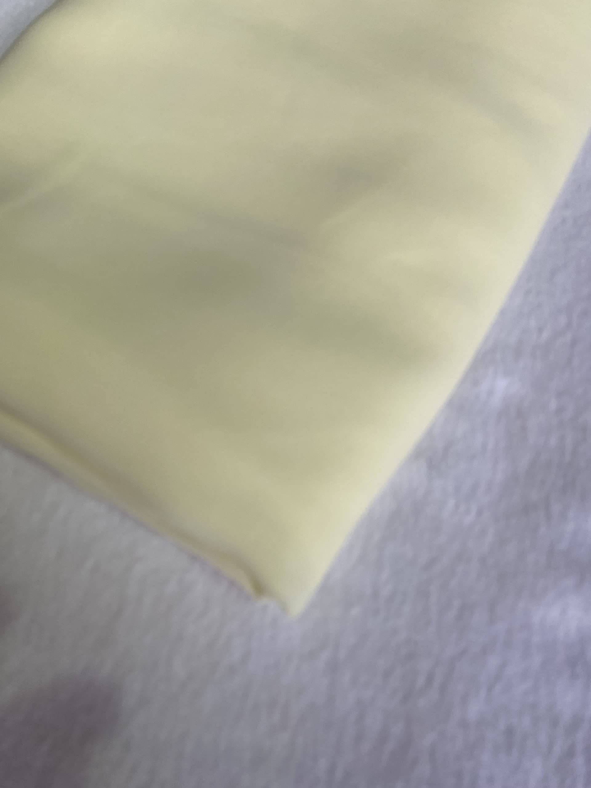 New Chiffon Sheer Fabric Plain Crepe Polyester Woven Dress Wedding Arch Material 44''-112cm (Ivory, 5 Meter)