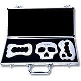 STICKON Stainless Steel Gua Sha Scraping Massage Tool Set IASTM Tools Great Soft Tissue Mobilization Tool (3 Set STICKON-11)