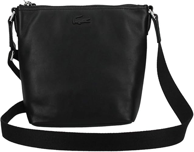 Lacoste Nf2584ir, Women’s CrossBody Bag, Black, 7x18x15 cm (W x H L