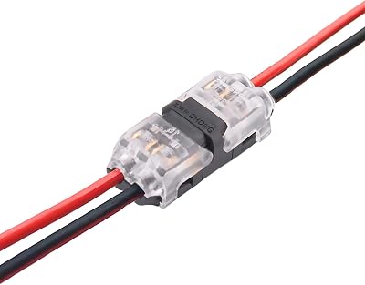 B4U Wire Connectors 12 Pack I/H Tap 2 Way 20/22 AWG Solderless