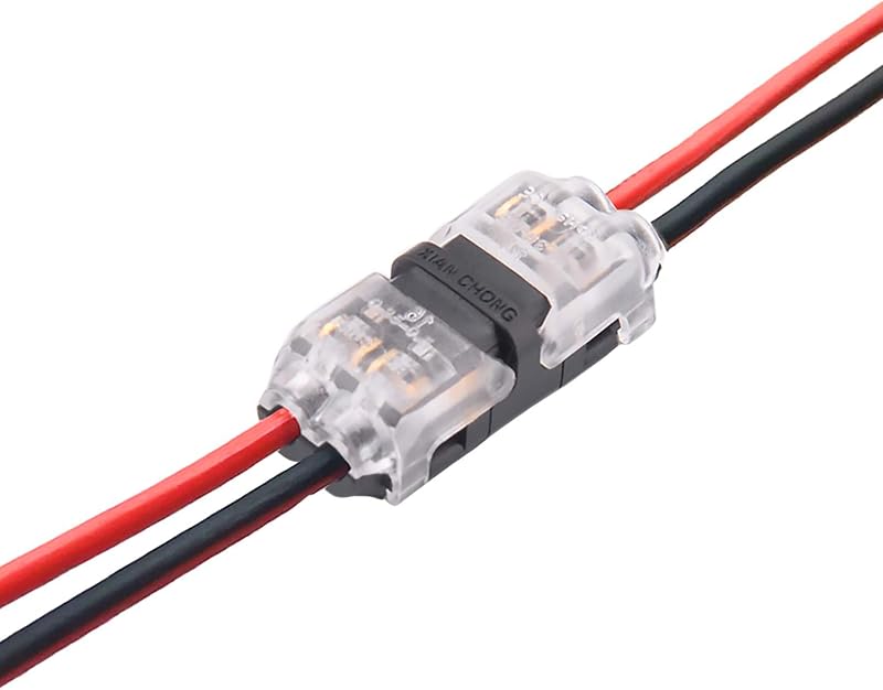 B4U Wire Connectors 12 Pack I/H Tap 2 Way 20/22 AWG Solderless