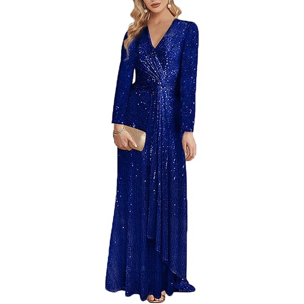 chinese dress ladies Amazon.com: VERWIN Sequins Patchwork Bodycon Dress Women's Long Sleeve Dress  Elegant Dress Plume Maxi Dress Party Dress M Black: Clothing, Shoes &  Jewelry main image 0