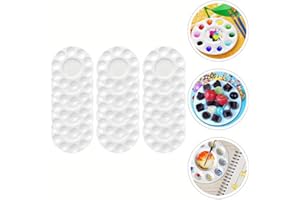 15 Pcs Paint Mixing Tray Pigment Pallet Painting Color Trays Watercolor Fixing Plate Gouache