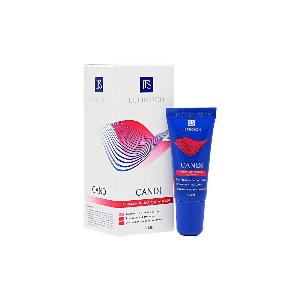 LEFROSCH Candi Lipstick for cracked corners of the mouth (Angular Cheilitis) 5 ml nr. 1 in Poland