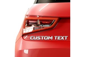 Custom Car Emblem Personalized Adhensive Automotive Emblems 3D Badge Decal for Truck Motorcycle Boats