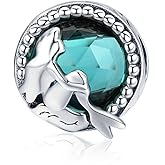 Eternalll Jewellery Ocean Mermaid Charm Original 925 Sterling Silver Charms Bead Rose Gold Starfish Charms for Bracelets (Mermaid Charms)