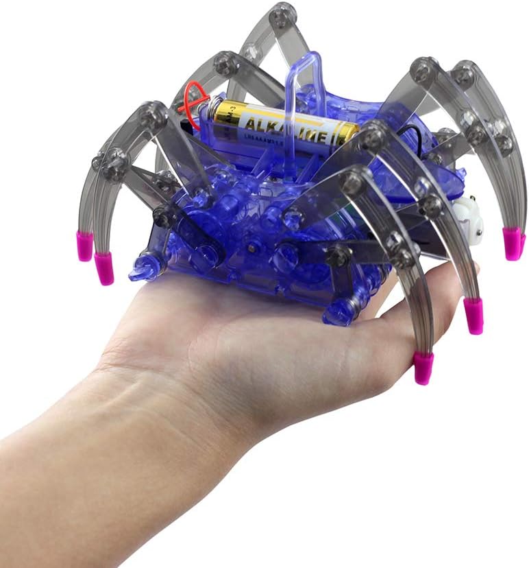 diy robot spider stem