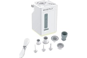 WOSERLD Pump 3 Portable Outdoor Electric air Pump Camping Light Fan SOS Light Fast Inflation Vacuum Storage Mini Large Capacity Battery USB Charging Suitable for air raft air Cushion Swimming Ring