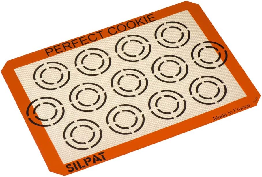 Silpat Perfect Cookie Non-Stick Silicone Baking Mat, 11-5/8" x 16-1/2": Kitchen & Dining