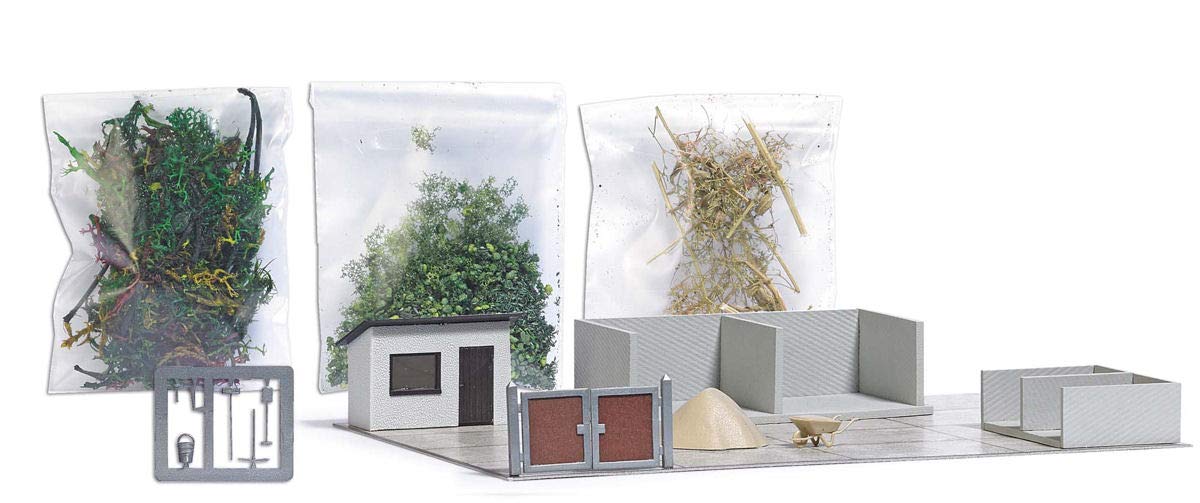 Busch H0 plant waste