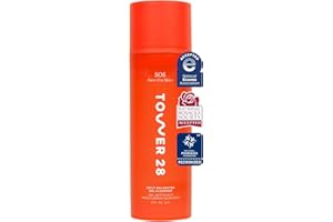 Tower 28 SOS Gel Cleanser + Makeup Remover for Sensitive Skin, Gentle Hydrating pH-Balanced Face Wash Removes Makeup and SPF Without Drying - 150ML
