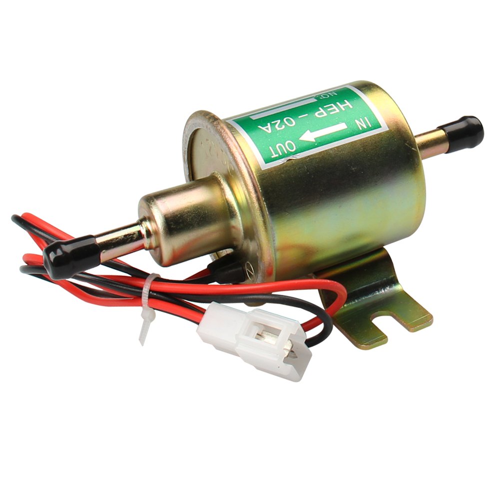 Amazon.com: CarBole Universal Gas Diesel Inline Electric Fuel Pump  Universal electric fuel pump for ford chevy yanma 12V 1-2A 4-7 P.S.I.  Shut-off Pressure ...
