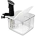 EVERIE Collapsible Hinged Sous Vide Container Lid for Anova Culinary Precision Cookers, Fits 12,18,22 Quart Rubbermaid Container (Corner Mount)