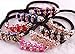 2015 New From Factory Directly Mix Wholesale 6pcs Crystal Diamond for Baby Kids Children Girl Women Hair Accessories Elastic Tie Ponytail Holders Princess Baby Hair Rope Rubber Bands Accessories Cuhair(tm) Welcome to Retail or Wholesale