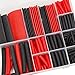 SwitchMe 198Pcs 3:1 Heat Shrink Tubing Double-Wall Adhesive Lined Shrink Wrap Tubing Assortment Kit 7 Size 1