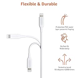 Amazon Basics USB-A to Lightning ABS Charger