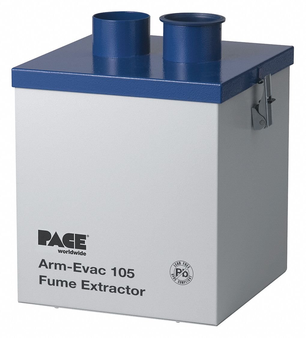 PACE Soldering Fume Extractor, 120V, 10ft. Power Soldering Equipment Industrial