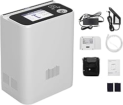 Portable Oxygen Generator with Accessory and Bag