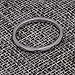 Fashion Month Women 2mm Wave Prismatic Pattern White Gold Ring Engagement Wedding Lady Finger Thin Stainless Steel Band