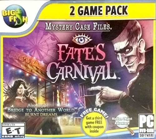 Mystery Case Files 2 Pack: Fate's Carnival + Bridge to Another World: Burnt Dreams