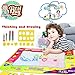 Doodle Mat Magic Water Drawing Mat In 4 Colors With 4 Water Pens And 8 Molds Best Kids Boys Girls Toddler Toys Gift For 2 3 4 5 6 Year Old