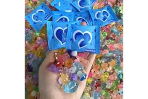 Mini Glow in The Dark Animal Resin Models, Small Ocean Animals Figures Bulk, Tiny Variety Pack Sea Aquarium Ornaments Decorat