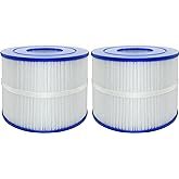 DEEKOOL 2 Pack PBF40M Spa Filter, PBF40 Hot Tub Filter Replacement, Compatible with Pleatco PBF40 and PBF40-M, Compatible with Bullfrog Wellspring 30 Coreless 10-00282 Filter