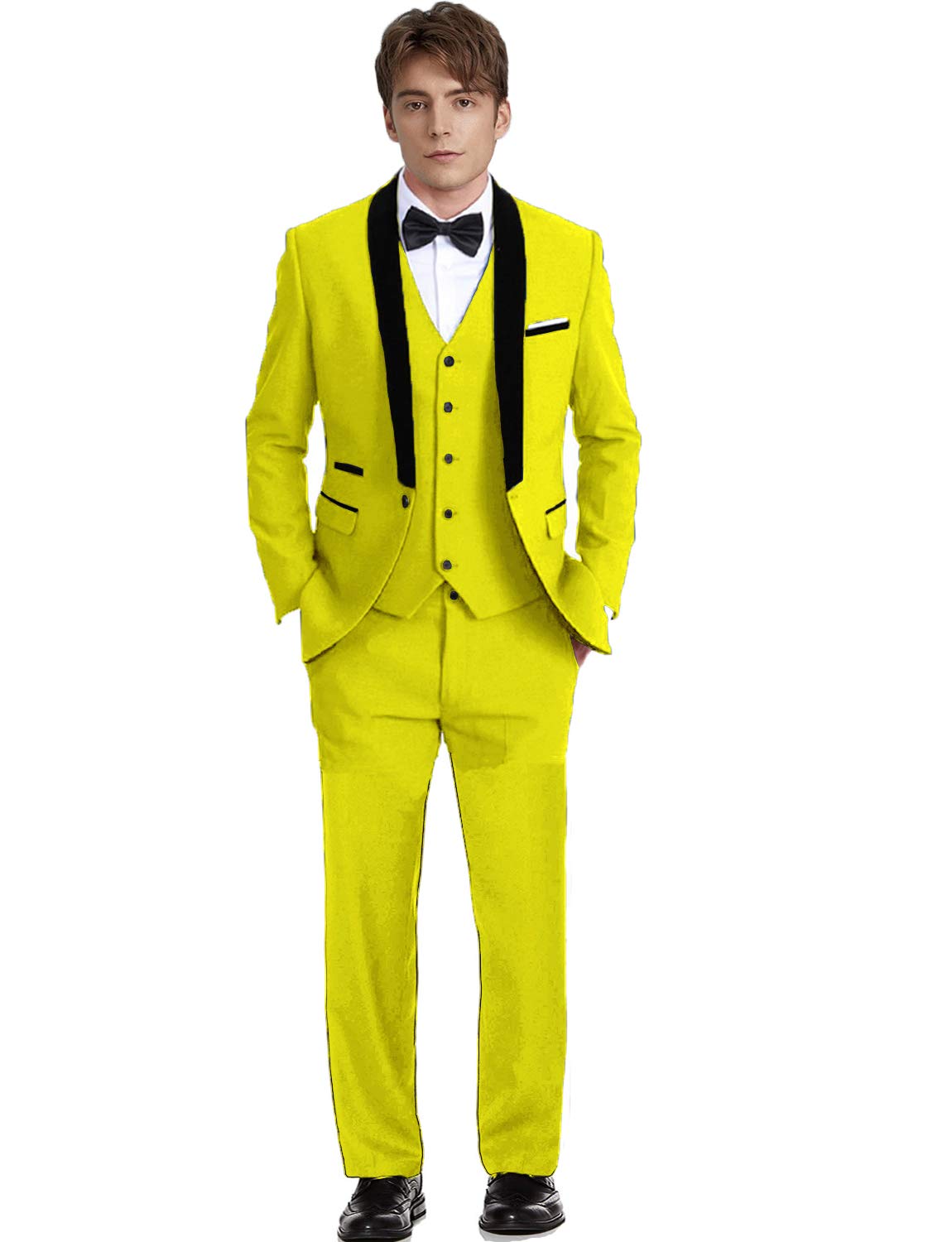 Everbeauty Mens Suits Formal Prom Wedding Suit Man Boyfriend Tuxedo Stylish Dinner Jacket EXZ005