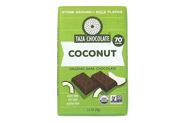 TAZA CHOCOLATE ORGANIC AMAZE BAR 70% STONE GROUND,...