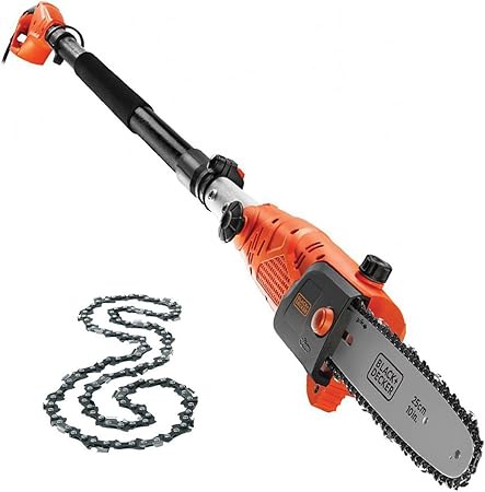 Black Decker Ps 7525x 2eme Chaine Tronconneuse Electrique A Fil 800 W Guide 25 Cm Amazon Fr Bricolage