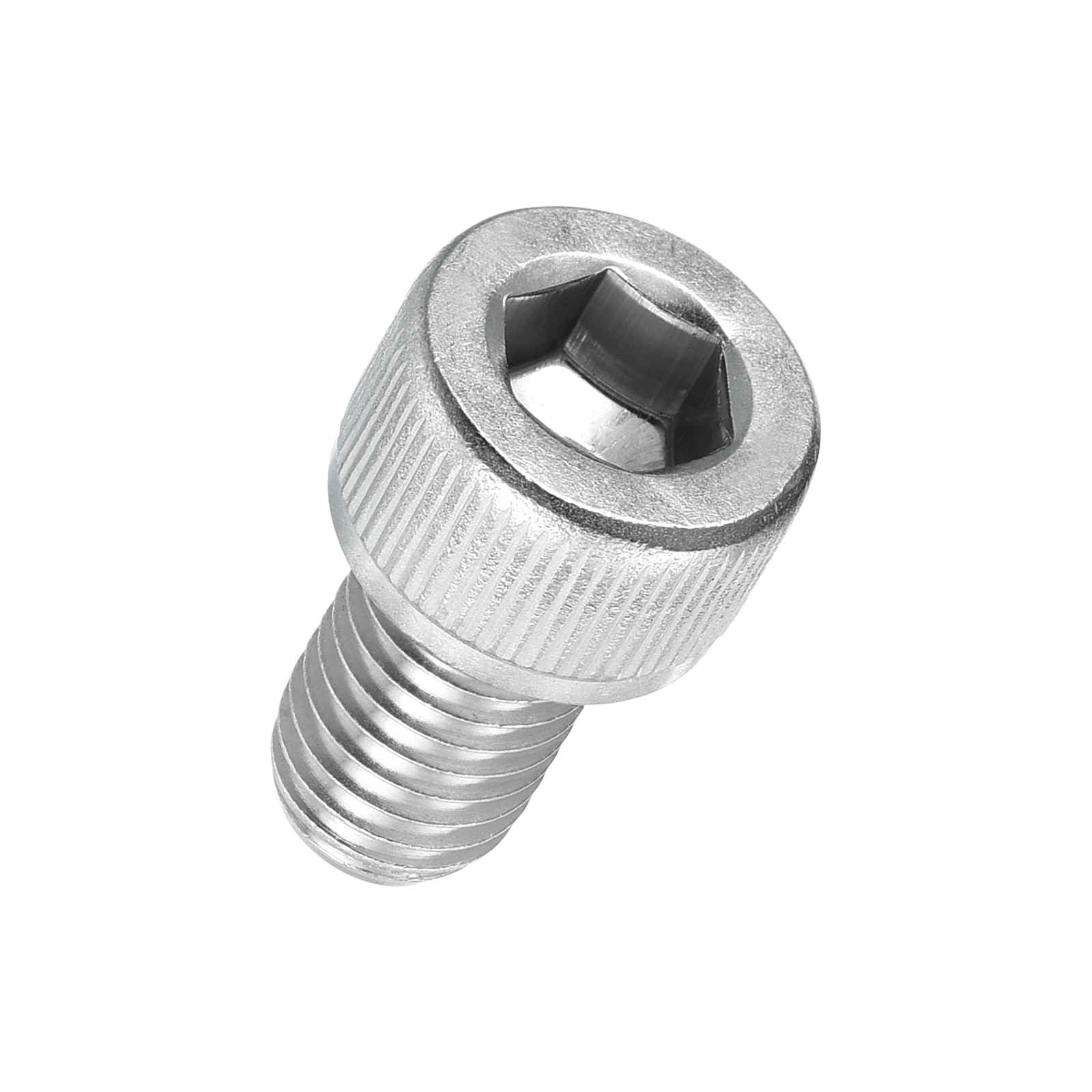 Kozelo 15pcs Socket Head Cap Screws - [M10-1.5 x 16mm] 304 Stainless Steel Allen Socket Drive for Electrical Motor 3D Printing Fan Engine Replacement Use, Silver — image 1