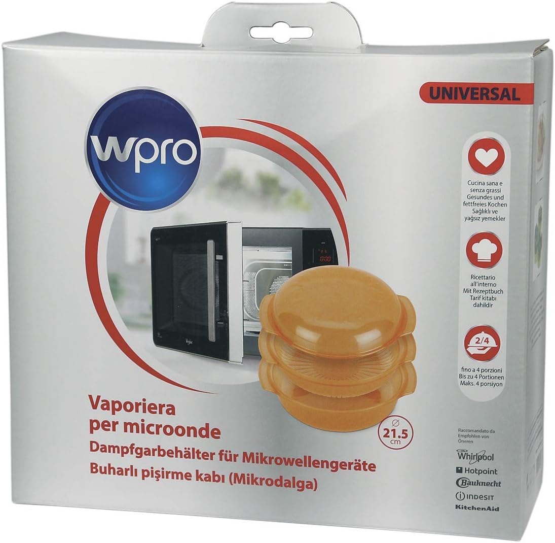 Arancio Whirlpool STM006 Vaporiera rotonda per forno a microonde  Contenitori e barattoli Conservazione cibi berjaya.edu.my