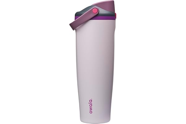 Owala FreeSip Sway Insulated Stainless Steel Water Bottle with Two-Way Spout, Built-In Straw and Bucket Handle, Made for Travel, School, and Sports, 40oz, BPA Free, Leak Proof, Dreamy Field