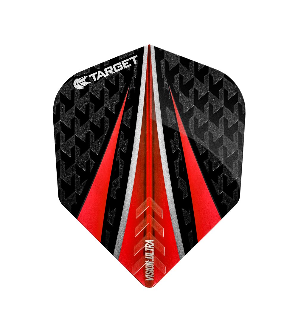 Sports 3 Harrows Clic Flights Reinforced Edge 1 set Red Shape with